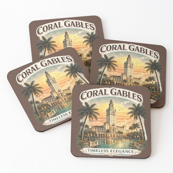 Item preview, Iconic Coral Gables Timeless Elegance Miami designed and sold by piketo.