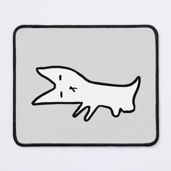 Item preview, Weird Sideways Cat Doodle designed and sold by sunlucky.