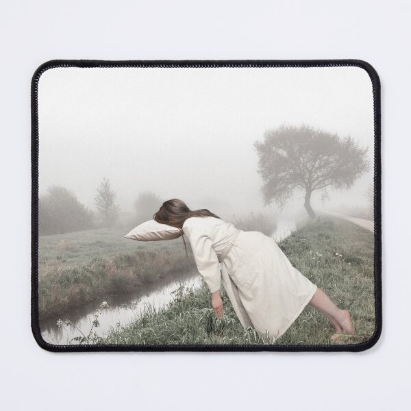 Item preview, Resting in the Mist – Woman with a Pillow designed and sold by Elianne Turennout.