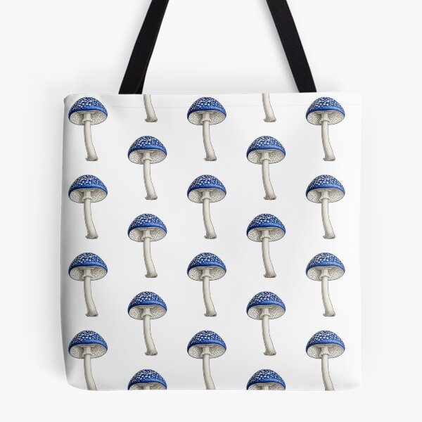 Item preview, Blue Amanita Mushroom Illustration designed and sold by Bio Tech Art.