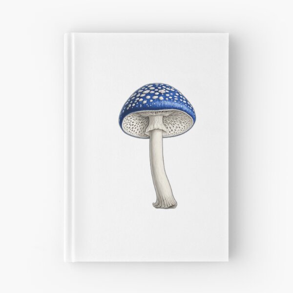 Item preview, Blue Amanita Mushroom Illustration designed and sold by Bio Tech Art.
