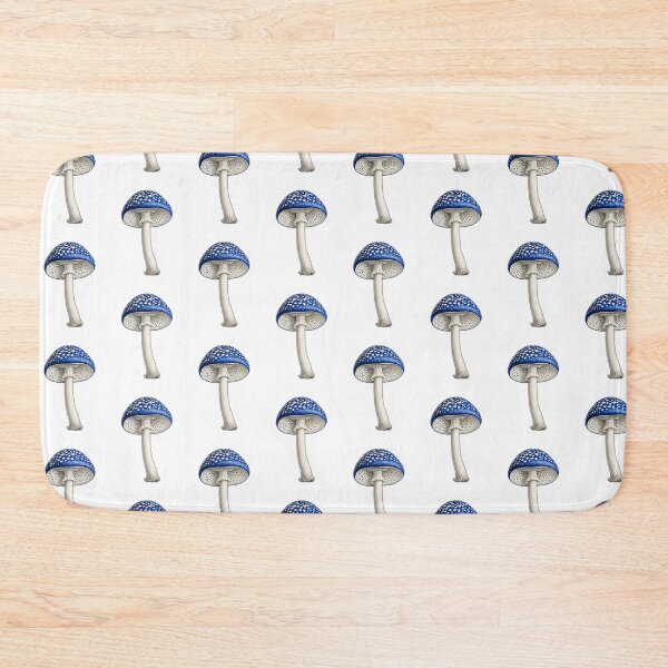 Item preview, Blue Amanita Mushroom Illustration designed and sold by Bio Tech Art.