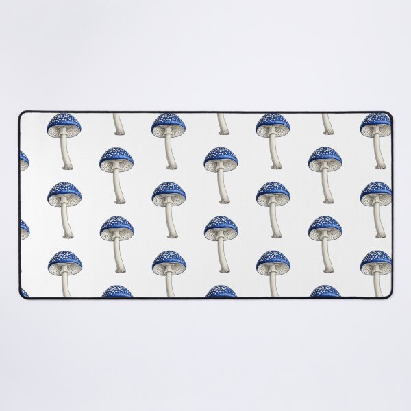 Item preview, Blue Amanita Mushroom Illustration designed and sold by Bio Tech Art.