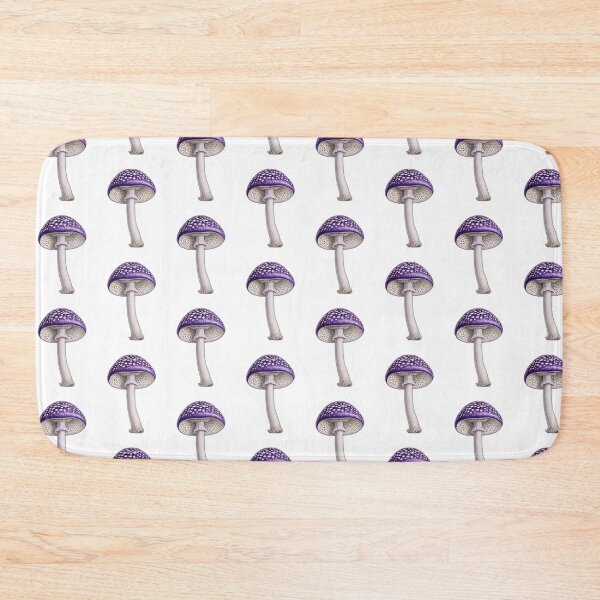 Item preview, Purple Amanita Mushroom Illustration designed and sold by Bio Tech Art.