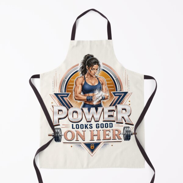 Item preview, Stunning Power Looks Good On Her Female Fitness! designed and sold by pradeepvisuals.