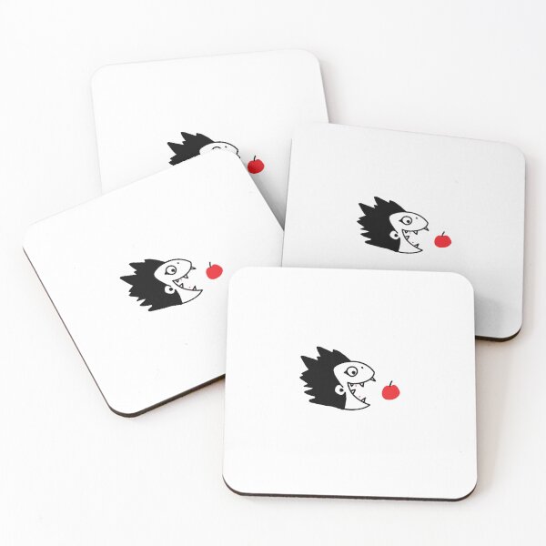 Item preview, Ryuk and his Apple — Death Note Messenger designed and sold by TheStickLab.