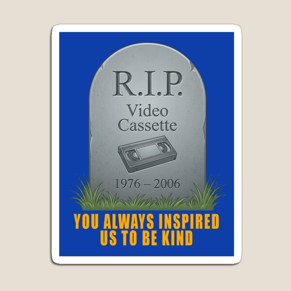Item preview, Tombstone for video cassette designed and sold by Skeezix-66.
