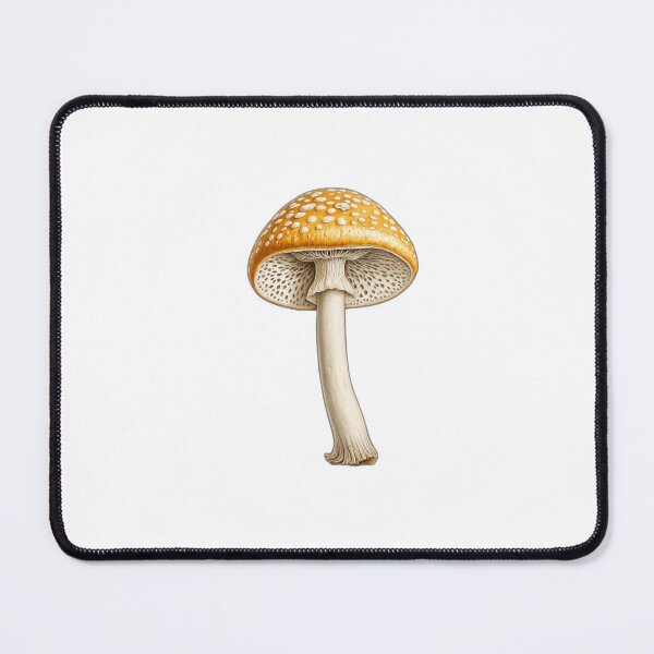 Item preview, Orange Amanita Mushroom Illustration designed and sold by Bio Tech Art.