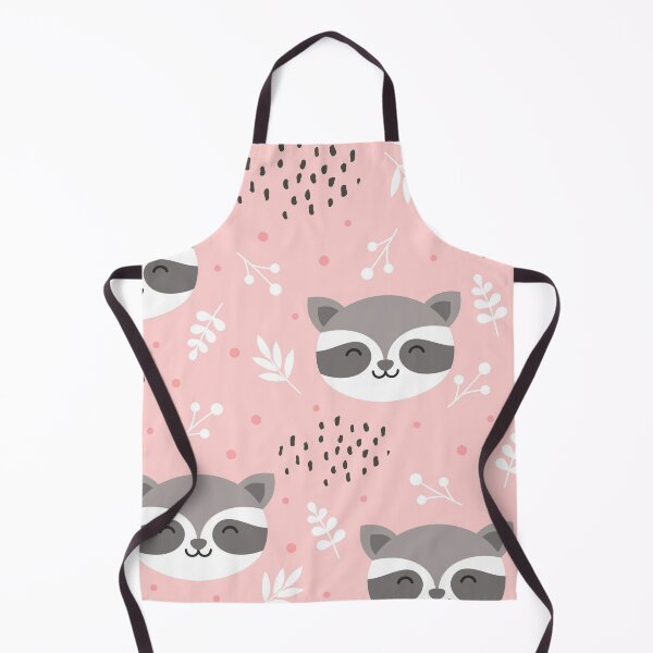 Item preview, Cute Raccoon Seamless Pattern | Kawaii Woodland Animal Pink Repeat Design | Nursery & Cozy Cottagecore Aesthetic designed and sold by RJACreative.