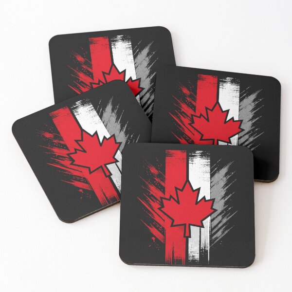 Item preview, Grunge Canadian Flag and Maple Leaf – Bold Canada Pride Design designed and sold by Stinky Lincy's Apparel Company.