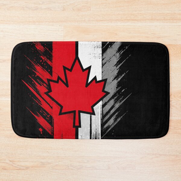 Item preview, Grunge Canadian Flag and Maple Leaf – Bold Canada Pride Design designed and sold by Stinky Lincy's Apparel Company.