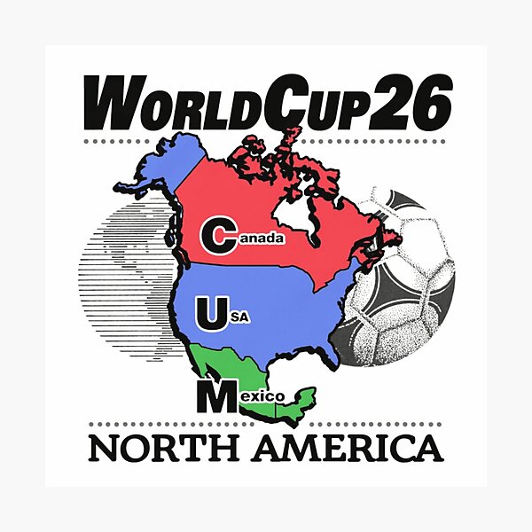 Item preview, World Cup 26 "Cum Map" designed and sold by Soceitiz.