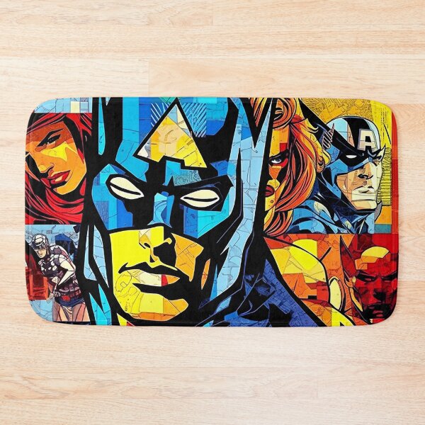 Item preview, Super Heroes Pop Art Comic Book-Style Art designed and sold by DEC02.