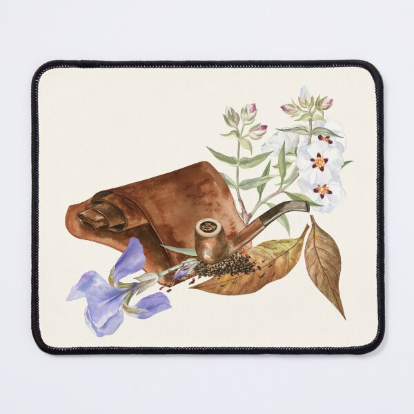 Item preview, Perfumery-themed composition with Tobacco, Iris, Leather, and Labdanum designed and sold by Flowersforbear.