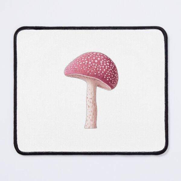 Item preview, Pink Amanita Mushroom Illustration designed and sold by Bio Tech Art.
