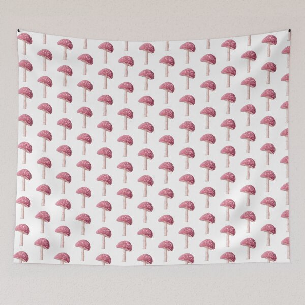 Item preview, Pink Amanita Mushroom Illustration designed and sold by Bio Tech Art.