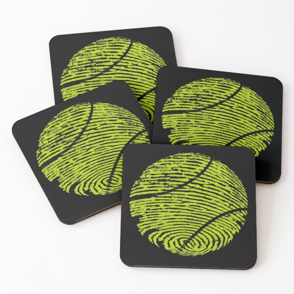 Item preview, Tennis Ball Fingerprint Minimalist Lime Green Sports Graphic designed and sold by Holy-Verse.