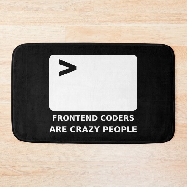 Aperçu de l'œuvre Ambiance amusante de programmeur front-end créée et vendue par MDRMORO.