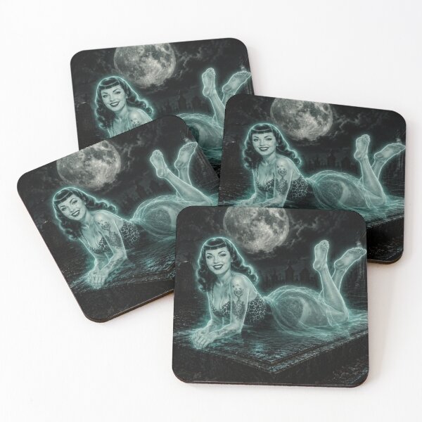 Item preview, Pretty Little Barefoot Ghost - Cemetery  designed and sold by FoozGirlz.