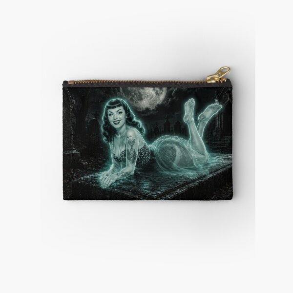 Item preview, Pretty Little Barefoot Ghost - Cemetery  designed and sold by FoozGirlz.