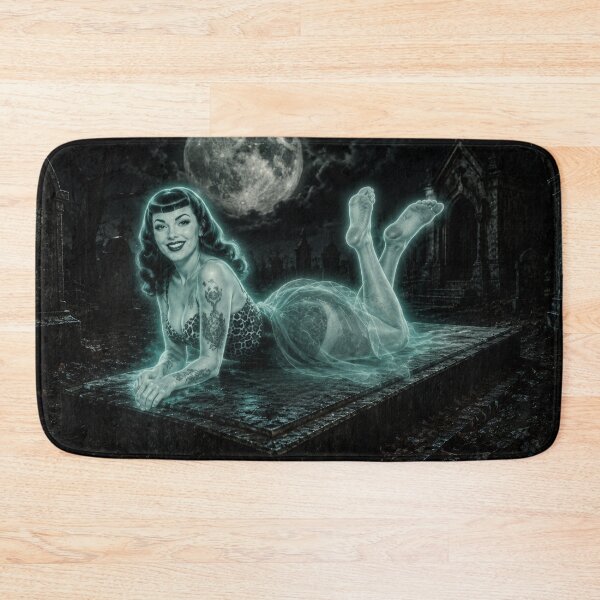 Item preview, Pretty Little Barefoot Ghost - Cemetery  designed and sold by FoozGirlz.