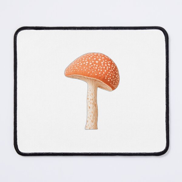 Item preview, Orange Amanita Mushroom Illustration designed and sold by Bio Tech Art.