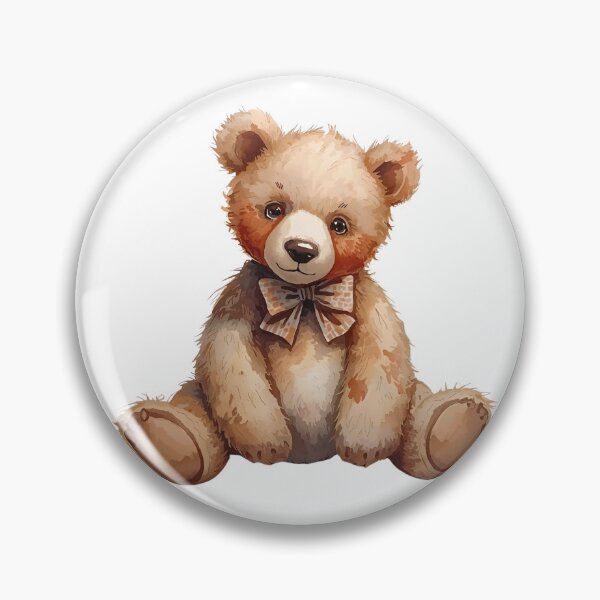 Item preview, Big Brown Bear Design, Cute Teddy Bear, Brown Bear with Bow Design designed and sold by CCKimShop.