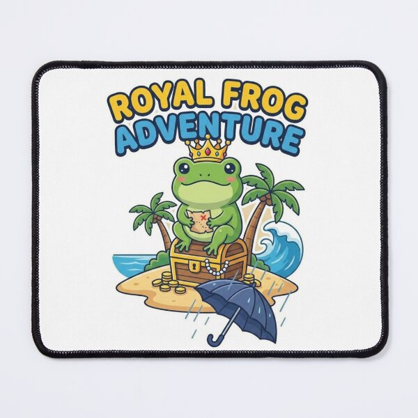 Item preview, Royal Frog Adventure Cute Cartoon Design – Kawaii Frog Gift designed and sold by morning sun.