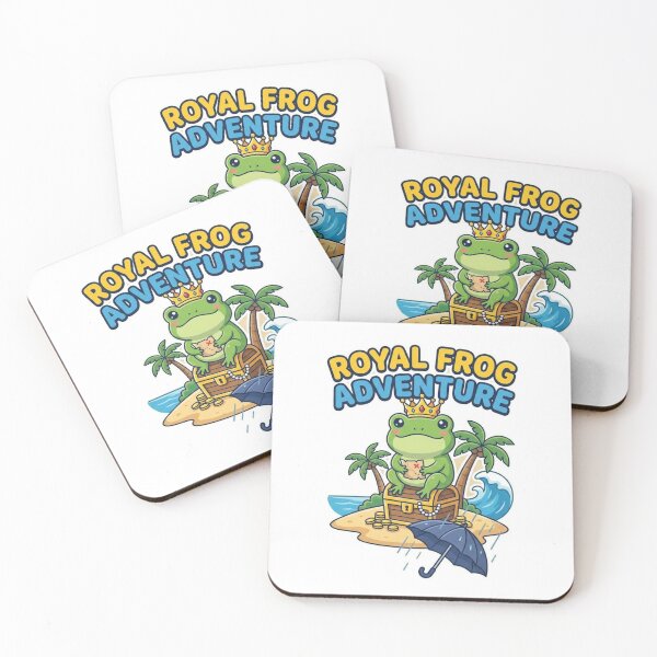Item preview, Royal Frog Adventure Cute Cartoon Design – Kawaii Frog Gift designed and sold by morning sun.