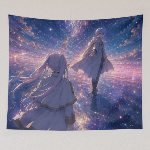 Item preview, Frieren and Himmel designed and sold by jinwooo.