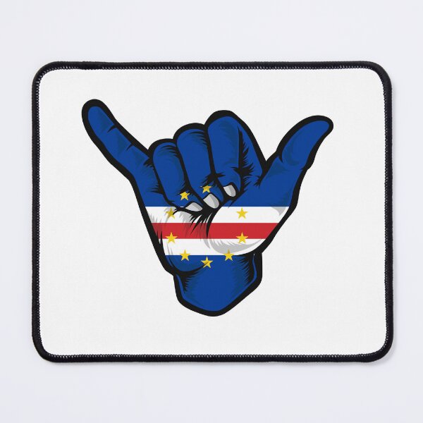 Item preview, Cape Verde Hang Loose Flag designed and sold by RahallusNtx.