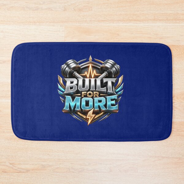 Item preview, The Ultimate "Built For More" Elite Gym Mindset! designed and sold by pradeepvisuals.