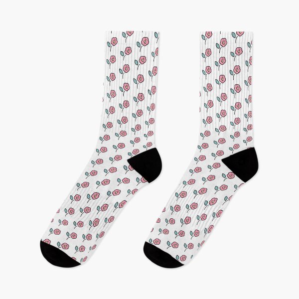 Item preview, Kawaii Pink Flowers - Cute and Minimalist Retro Floral Design designed and sold by Kessy-Kunstler.