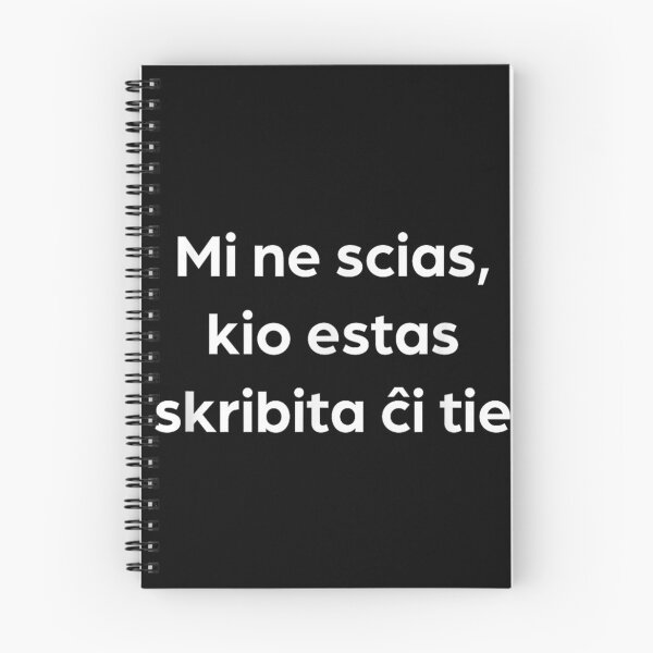 Item preview, Esperanto Dont Know What is Written Funny designed and sold by goombi-creative.