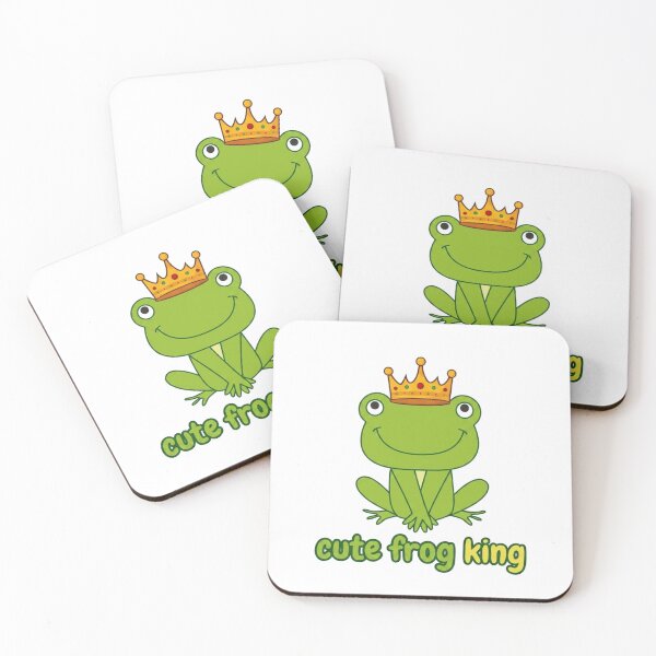Item preview, Cute Frog King Kawaii Design – Royal Frog Lover Gift designed and sold by morning sun.