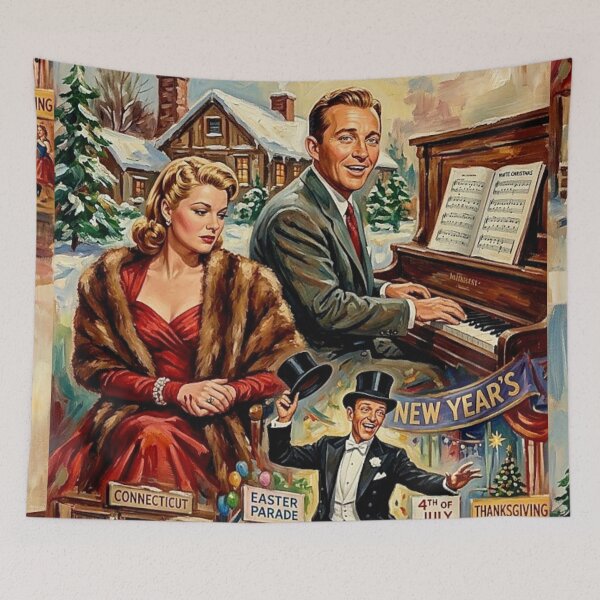 Item preview, A Year of Celebration. – Holiday Inn Fine Art Print designed and sold by Art's Diner.