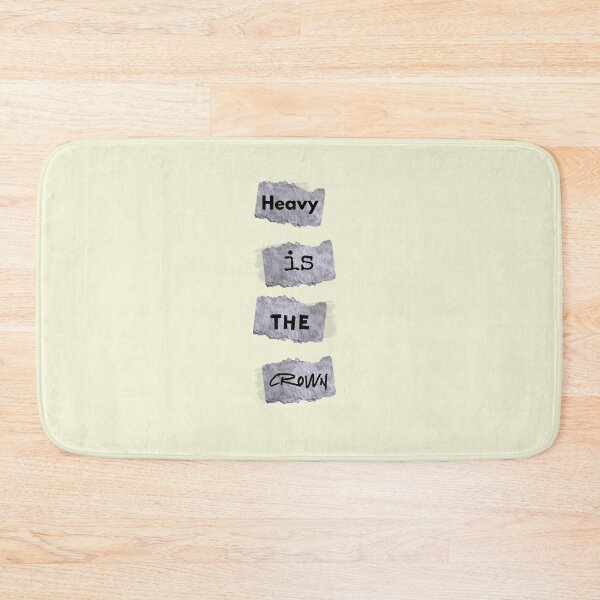Item preview, Heavy Is The Crown Lyrics Grunge Design designed and sold by Clauzierra.