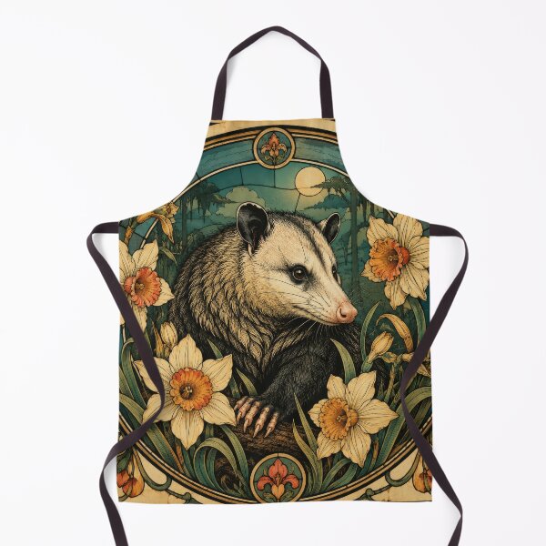 Item preview, Opossum December Birth Flower designed and sold by scicilysimonee.