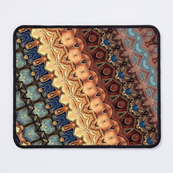 Item preview, Turquoise Flame Pattern designed and sold by Shy Fractal Designs.