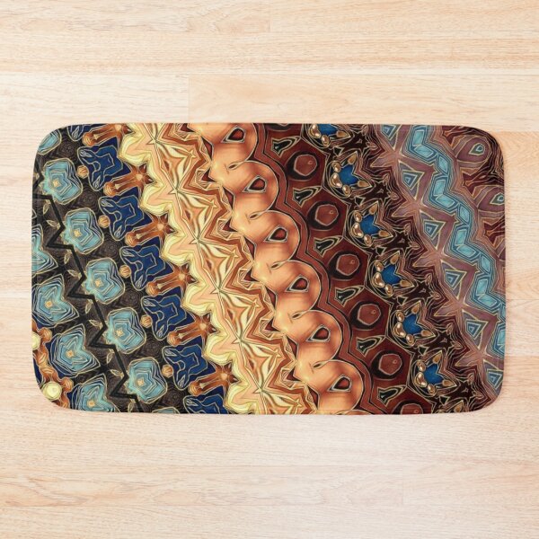 Item preview, Turquoise Flame Pattern designed and sold by Shy Fractal Designs.