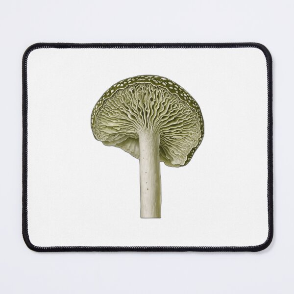 Item preview, Olive Amanita Gill Illustration designed and sold by Bio Tech Art.