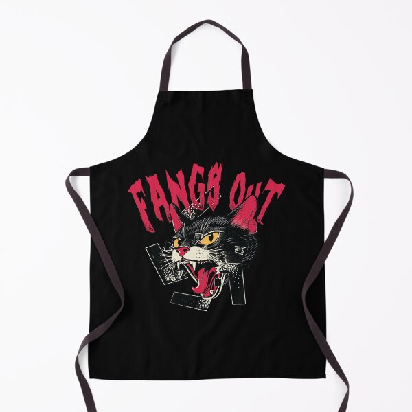 Item preview, black cat fangs out (Antifa) designed and sold by remerasnerdas.