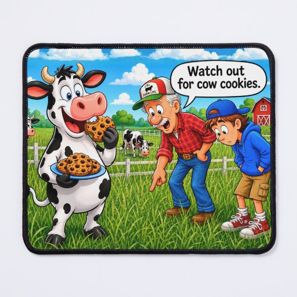 Item preview, Watch Out for Cow Cookies designed and sold by AnimalMarvels.