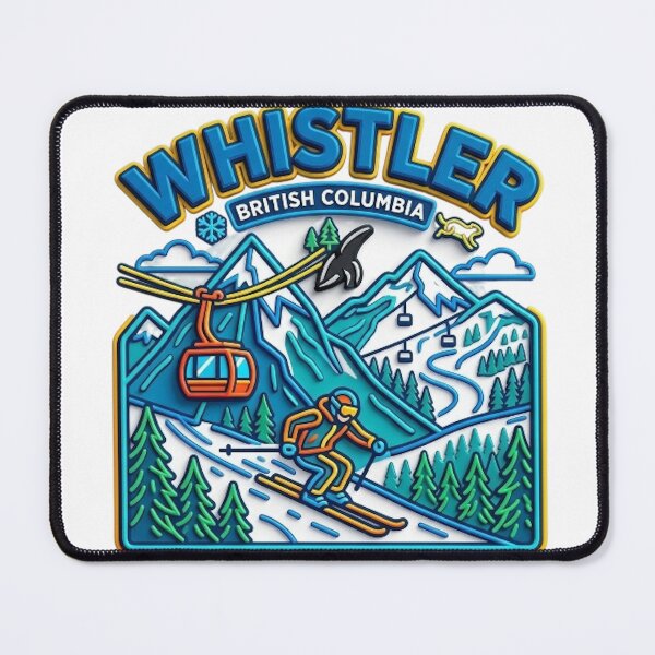 Item preview, WHISTLER BRITISH COLUMBIA designed and sold by likbatonboot.