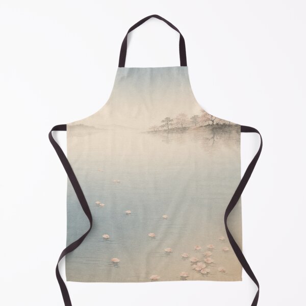 Item preview, Petals Across Quiet Water | Japandi Sakura Wall Art designed and sold by SereniBloom.