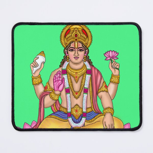 Item preview, Dhanvantari Artwork | Divine Hindu God Digital Painting designed and sold by Harshit_Digital_Arts.