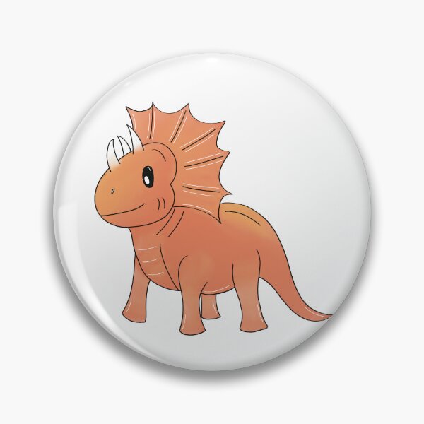 Item preview, Tiny Triceratops designed and sold by ConklinCreation.