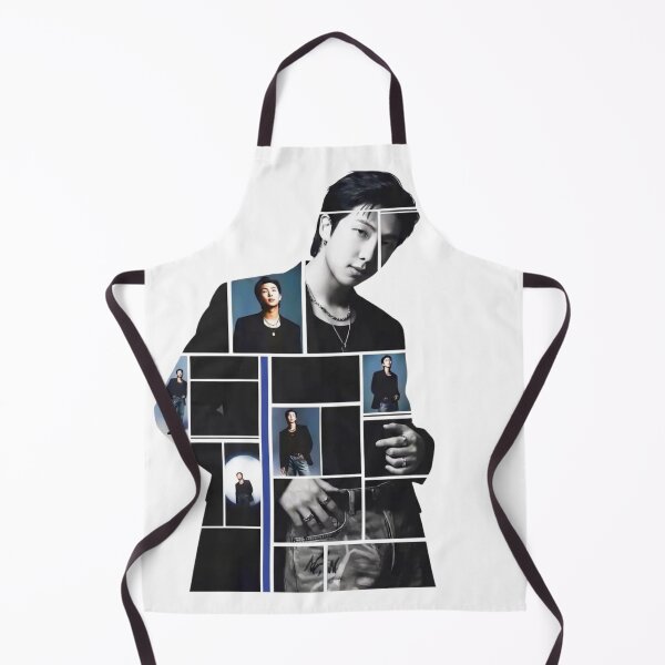 Item preview, RM Namjoon ARIRANG Geometric Silhouette | BTS Dark Aesthetic Collage Art designed and sold by Mooncreates7.