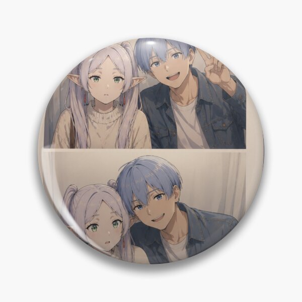 Item preview, Frieren And Himmel designed and sold by jinwooo.