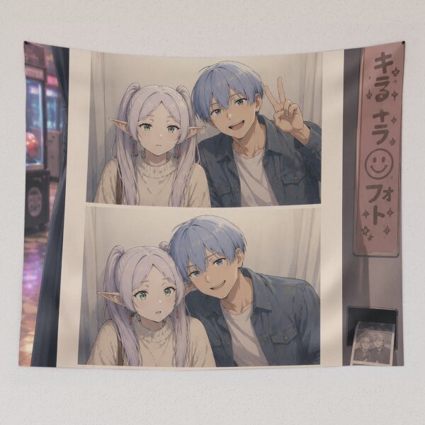 Item preview, Frieren And Himmel designed and sold by jinwooo.